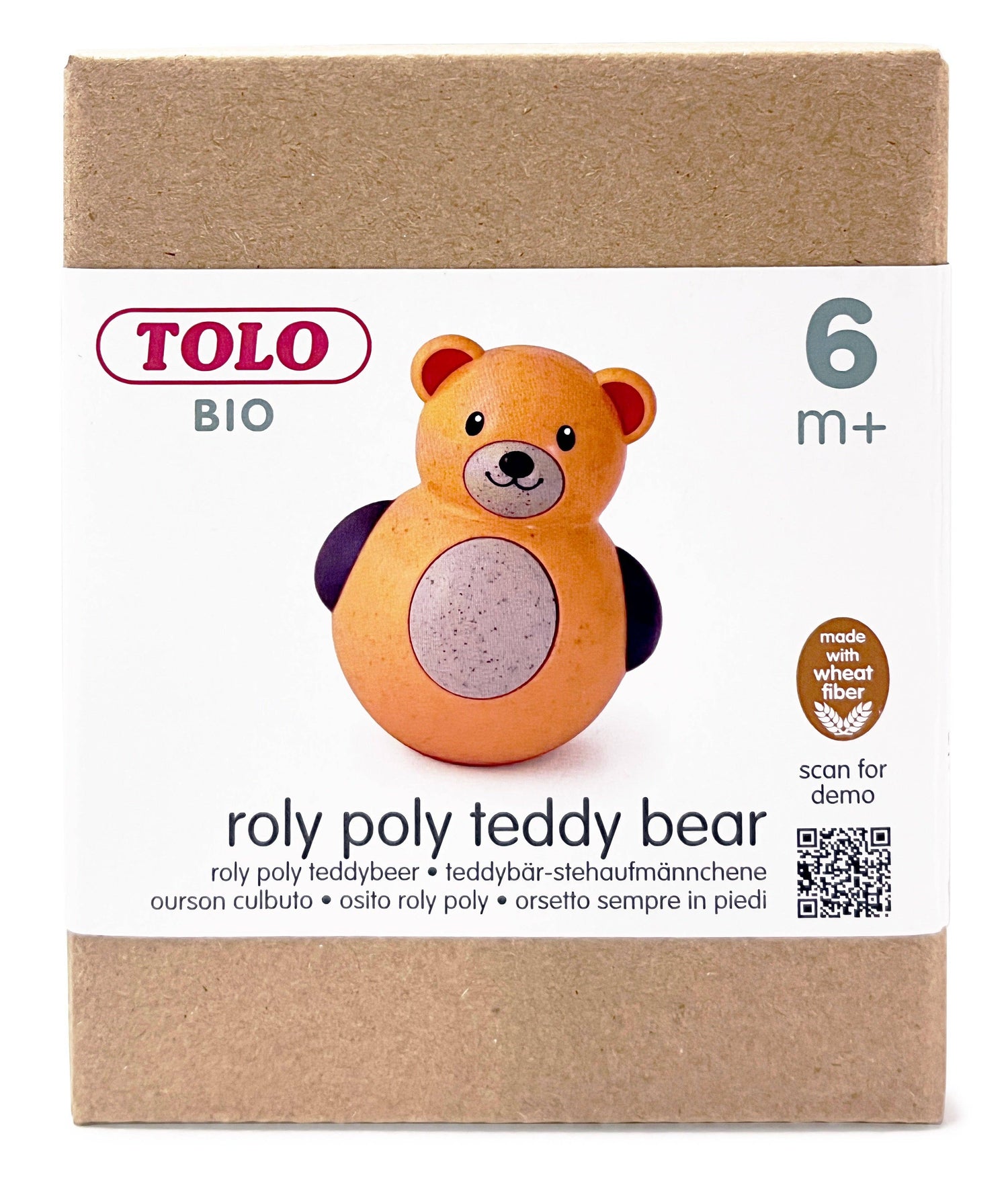 Roly Poly Teddy Bear