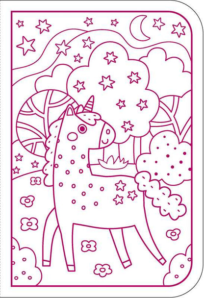 Markerific Jr. Upbeat Unicorns Art Kit