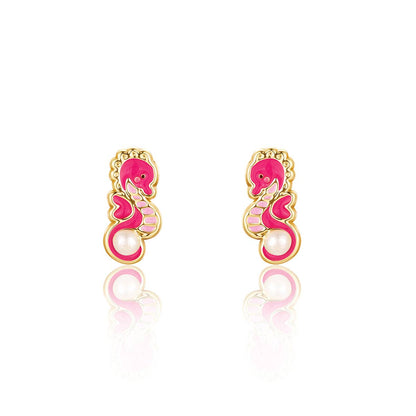 Seahorse Cutie Stud Earrings
