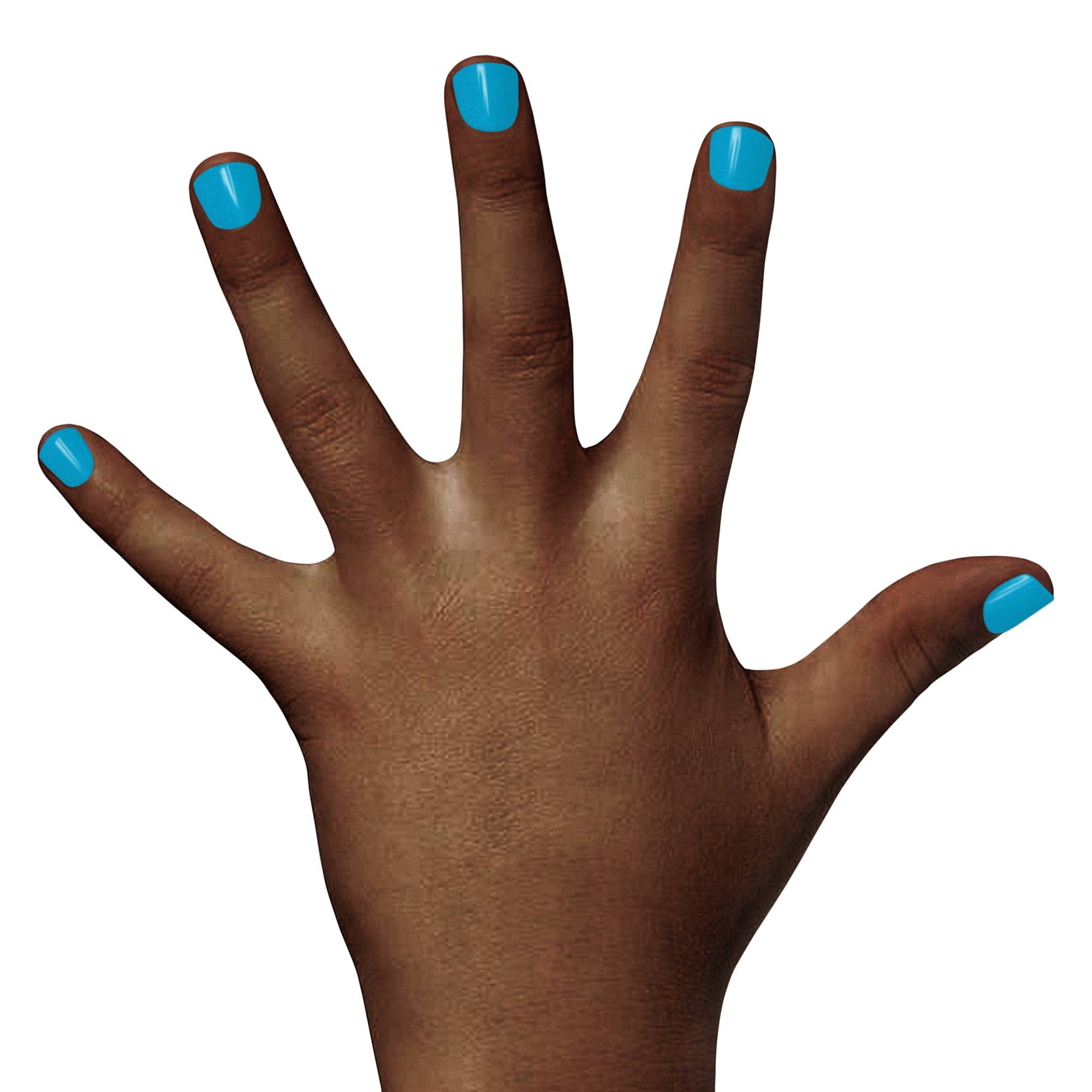 Piggy Paint Nail Polish: RAIN-bow or Shine (Matte Bright Sky Blue)