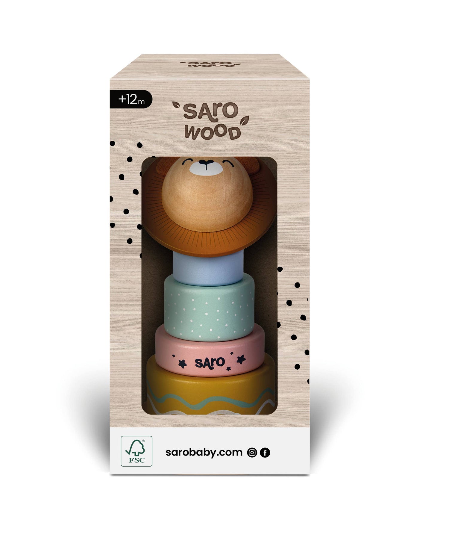 Wooden Stacking Toy