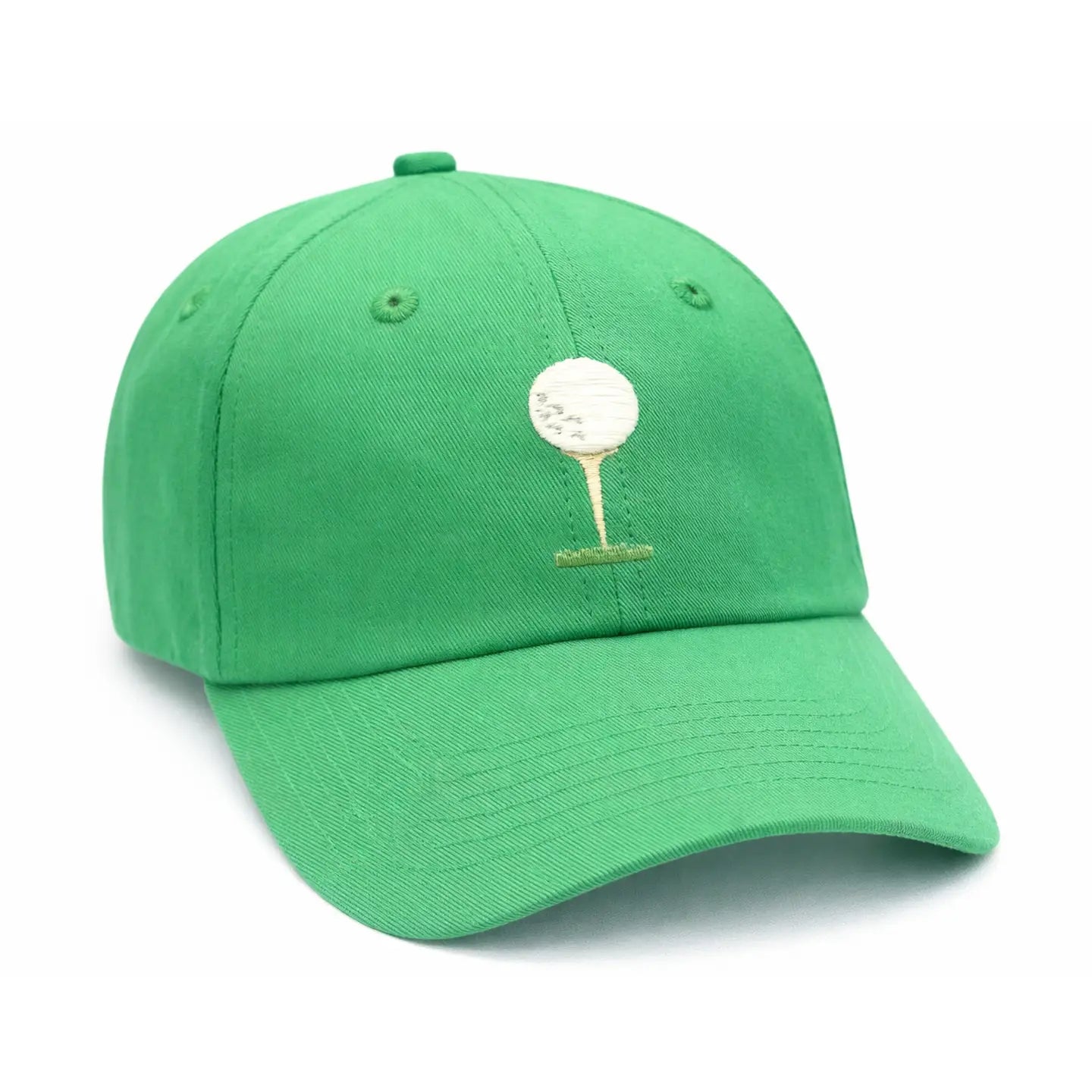 Tee Time Embroidered Baseball Hat
