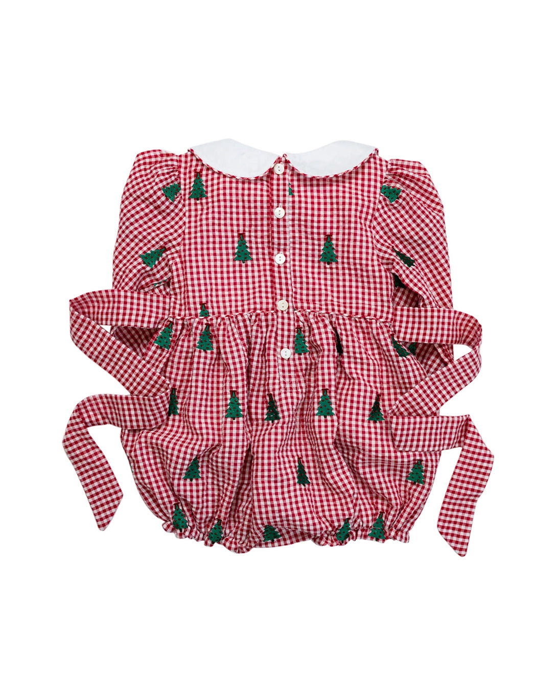 Christmas Trees Embroidered Bubble