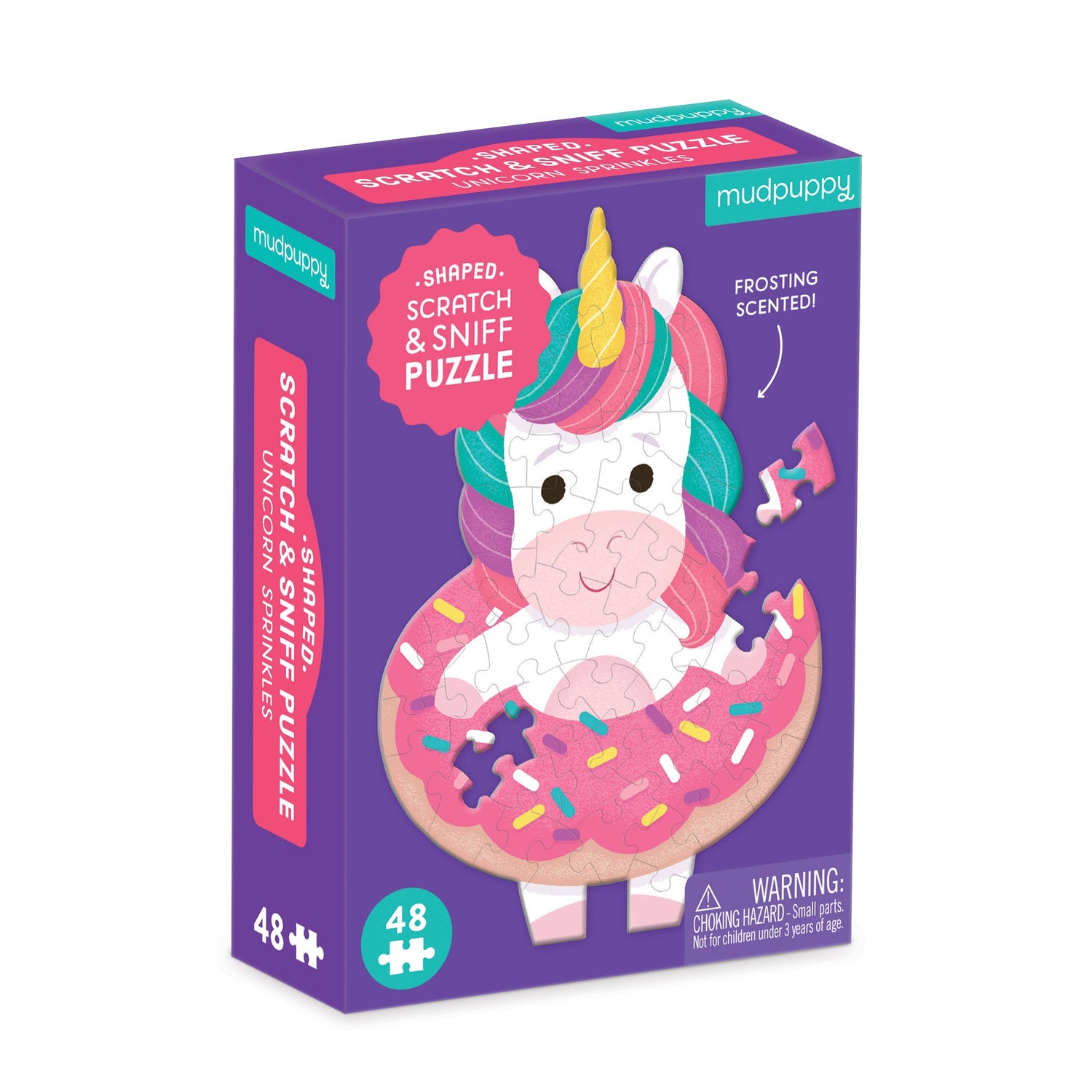 Unicorn Sprinkles 48 Piece Mini Scratch &amp; Sniff Puzzle