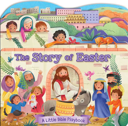 Little Bible Playbook: The Story of Easter Board Book