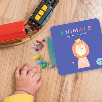 Animals: My First Rattle Board Book