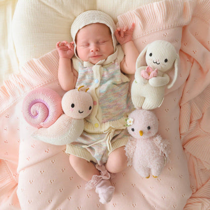 Cuddle + Kind Baby Snail: Peony