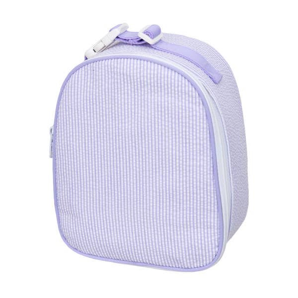 Lilac Seersucker Gumdrop Lunchbox