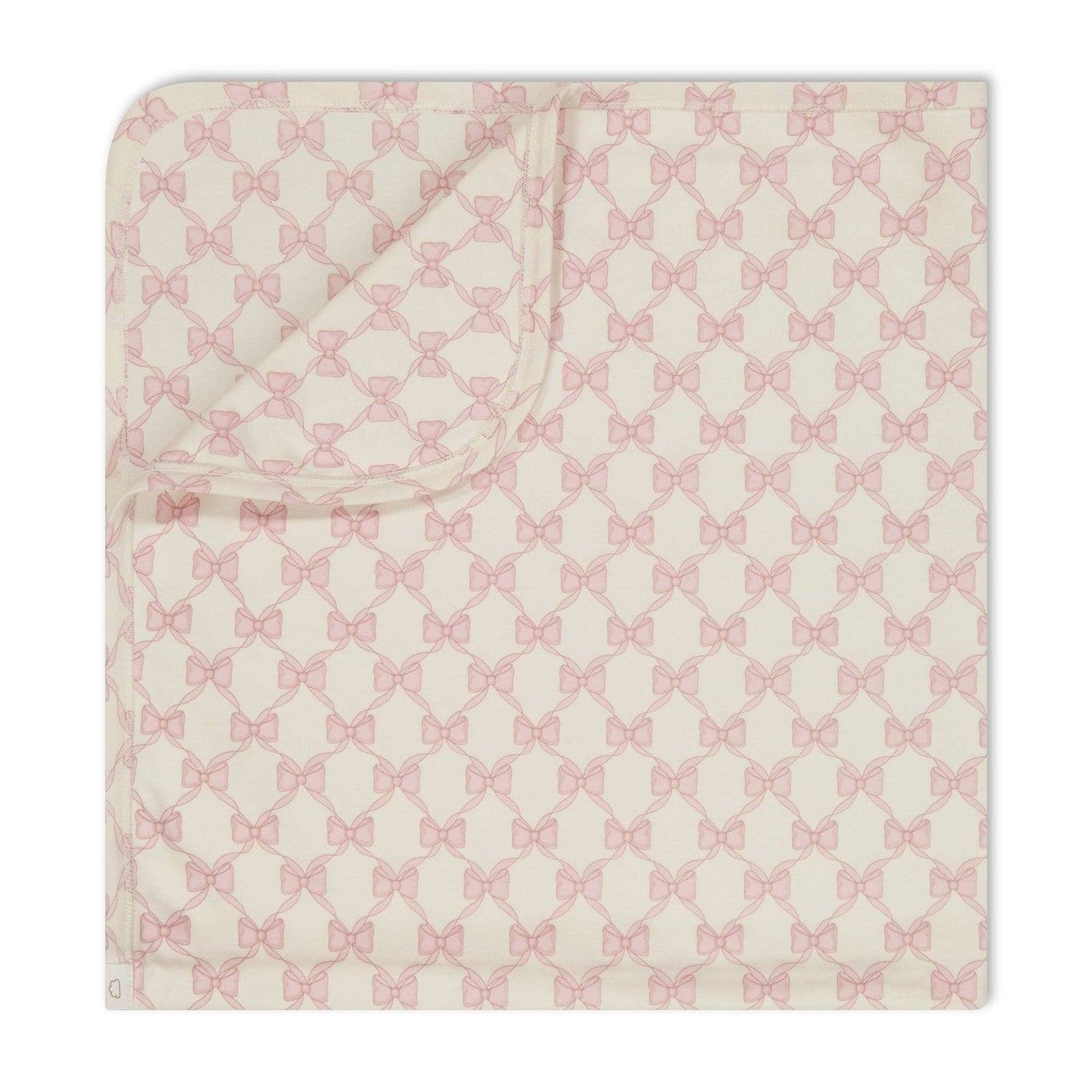 Pimalu Receiving Blanket: Bows