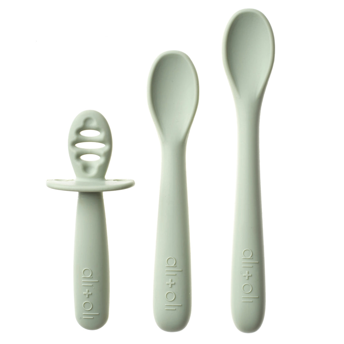 3-piece Multi Stage Spoon Set for Baby - Pine