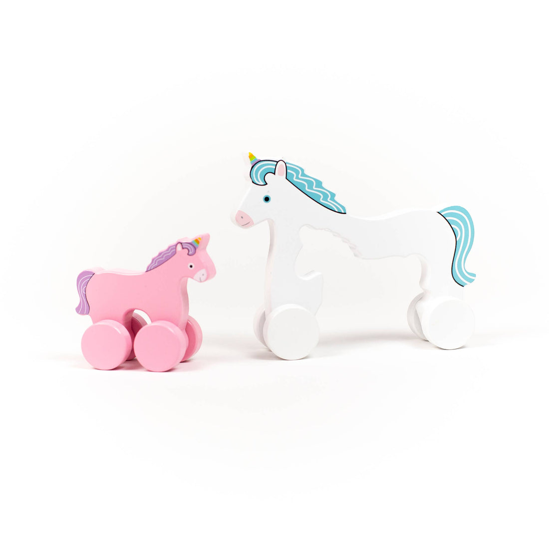 Unicorn Big &amp; Little Wooden Roller