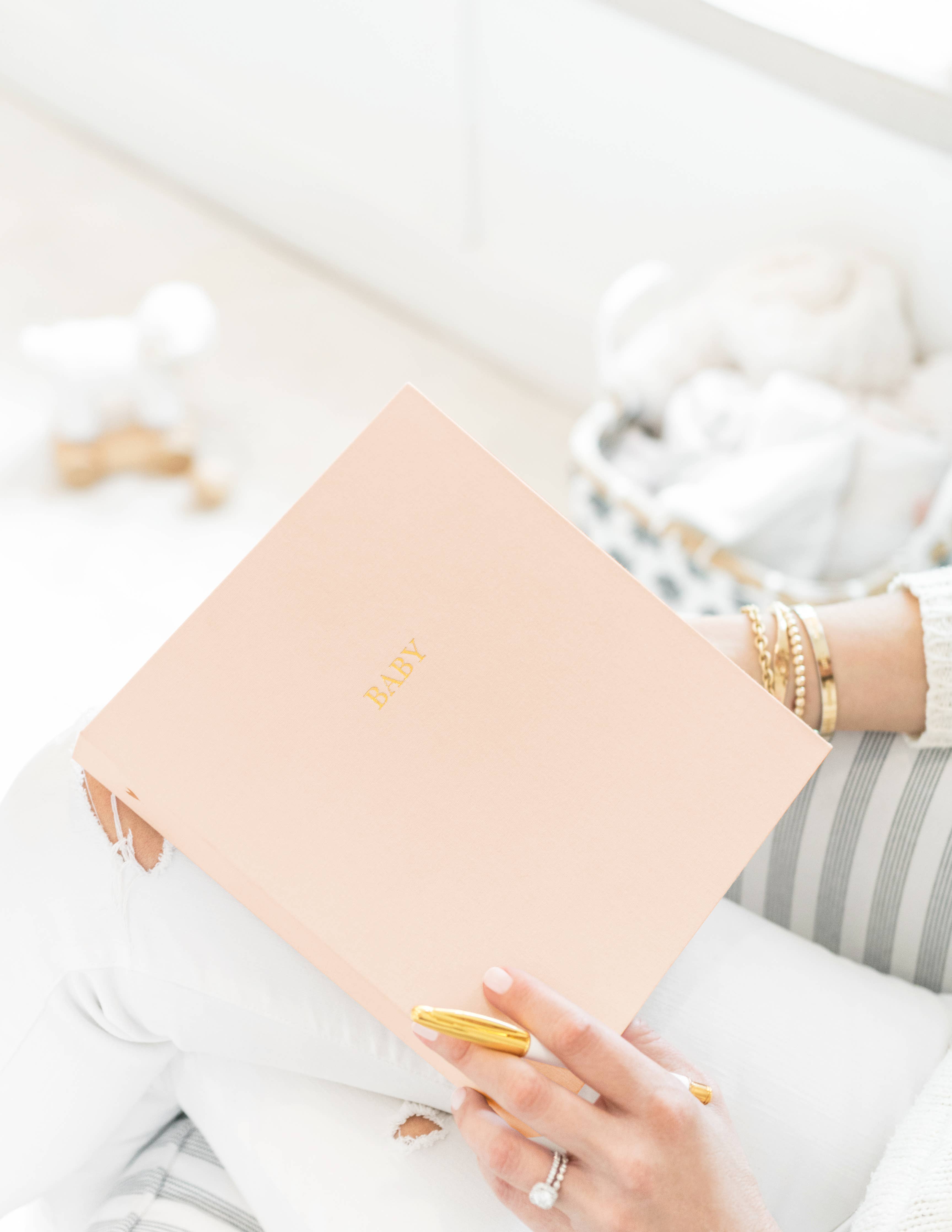 Baby Book: Pale Pink