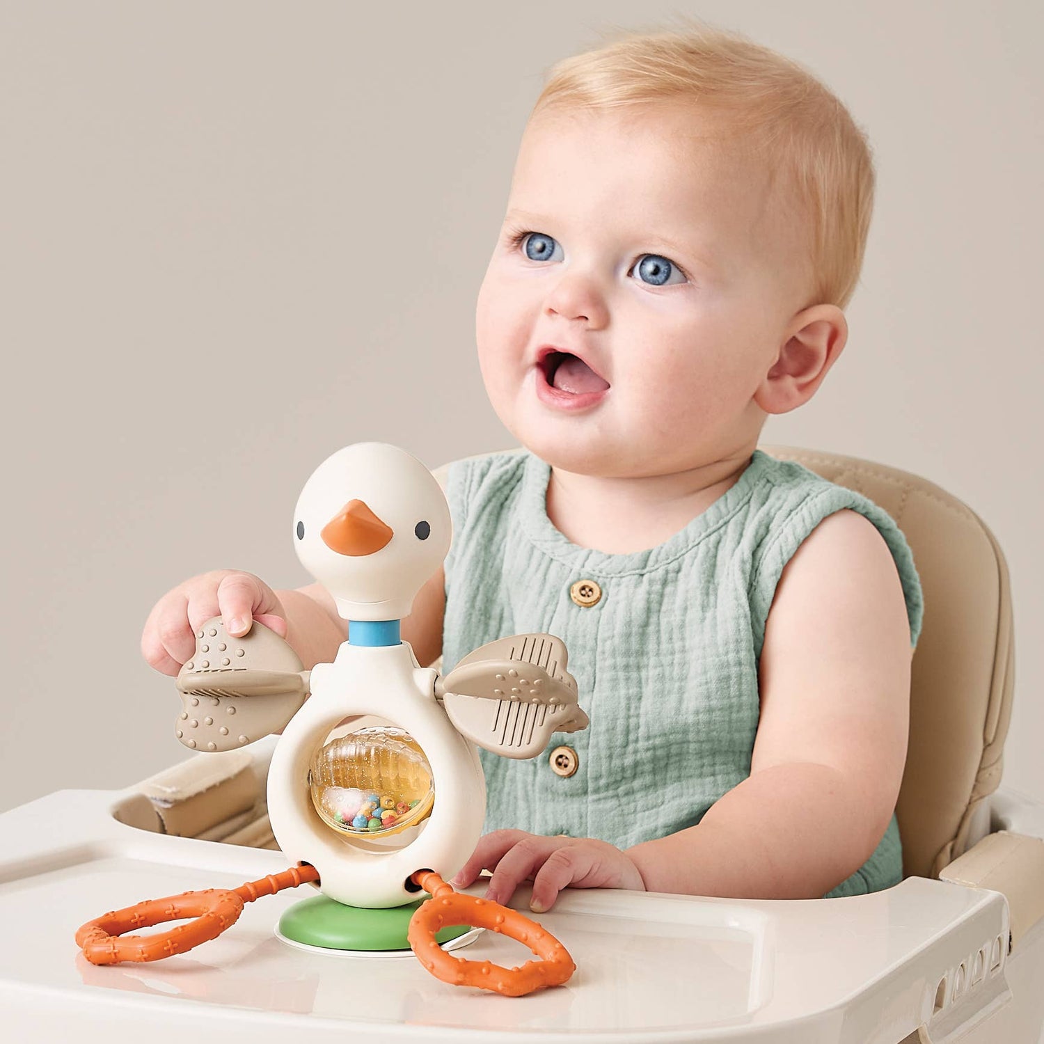Itzy Twist &amp; Bop™ - High Chair Sensory Toy Goose