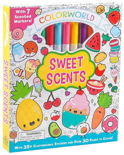 ColorWorld: Sweet Scents Coloring Kit