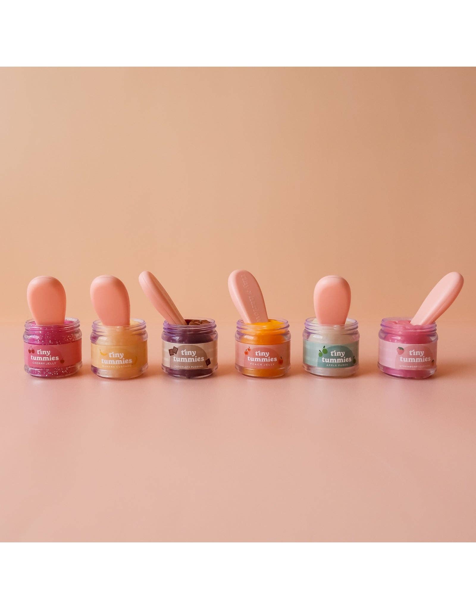 Tiny Tummies Chocolate Puddling Baby Doll Food with Jar and Spoon