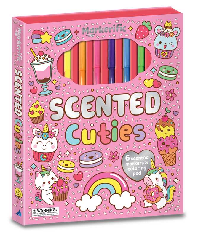 Markerific: Scented Cuties Coloring Kit