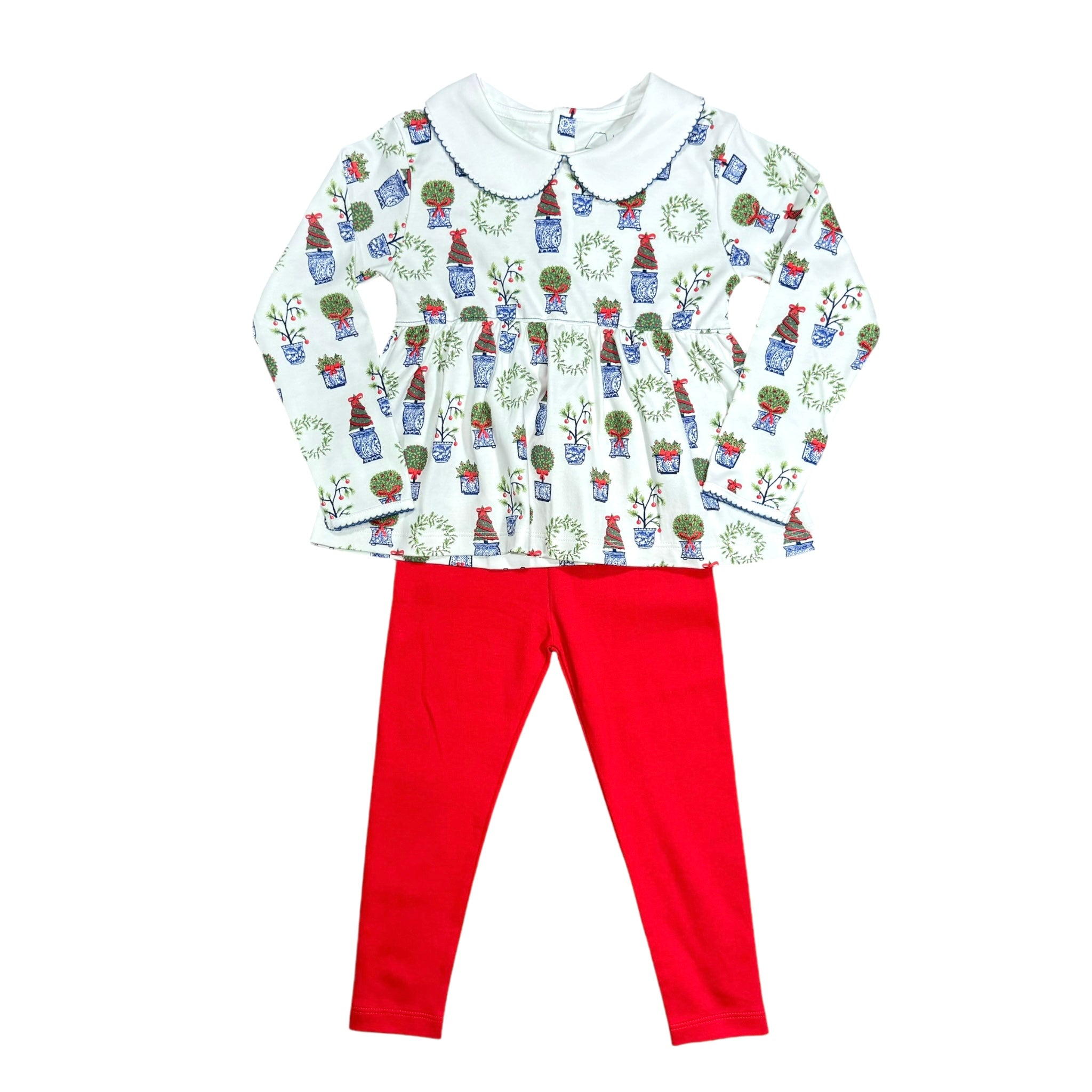 Christmas Planters Legging Set