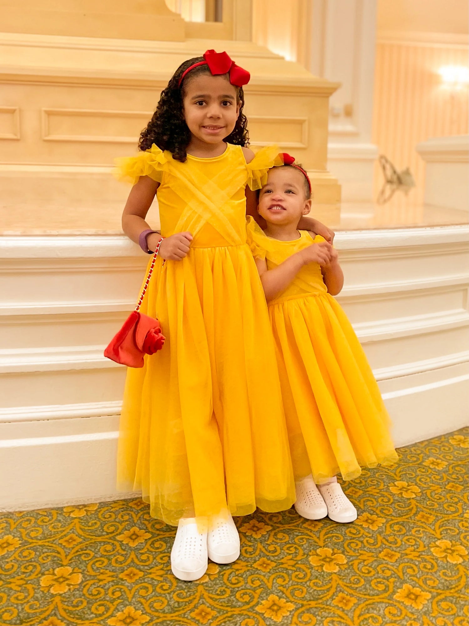 The Princess Beauty Yellow Costume Dress