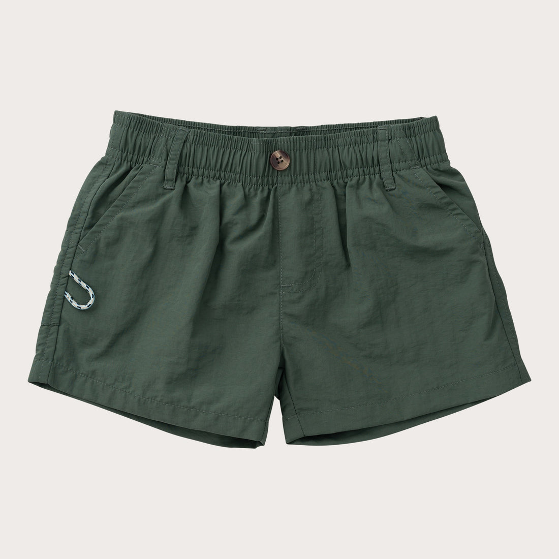 Outrigger Shorts: Camping Green