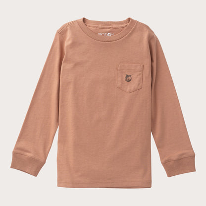 LS Graphic Cotton Graphic T-Shirt: Mocha Mousse with Turkey