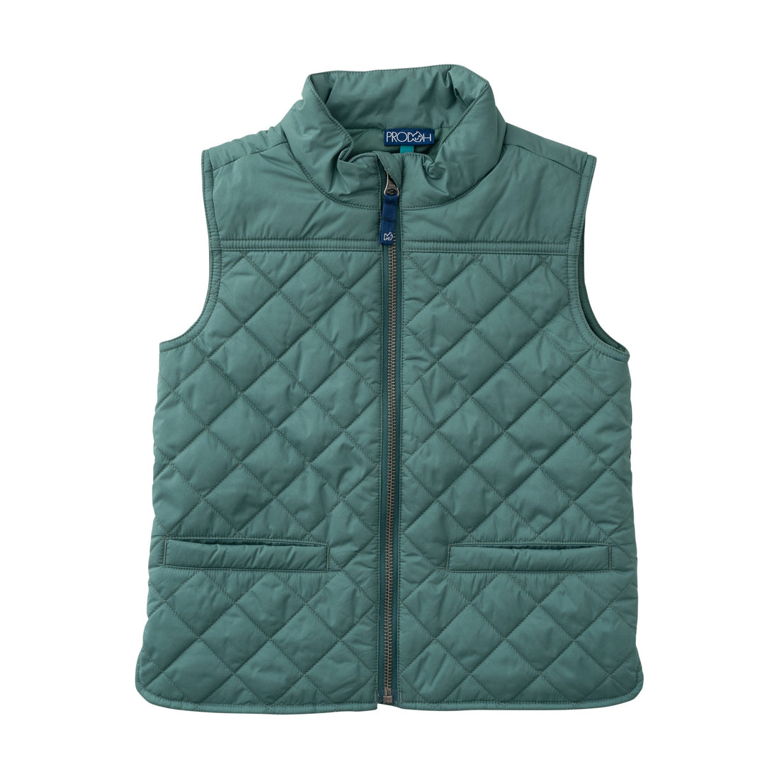 Kids Pro Quilted Vest: Smoke Pine