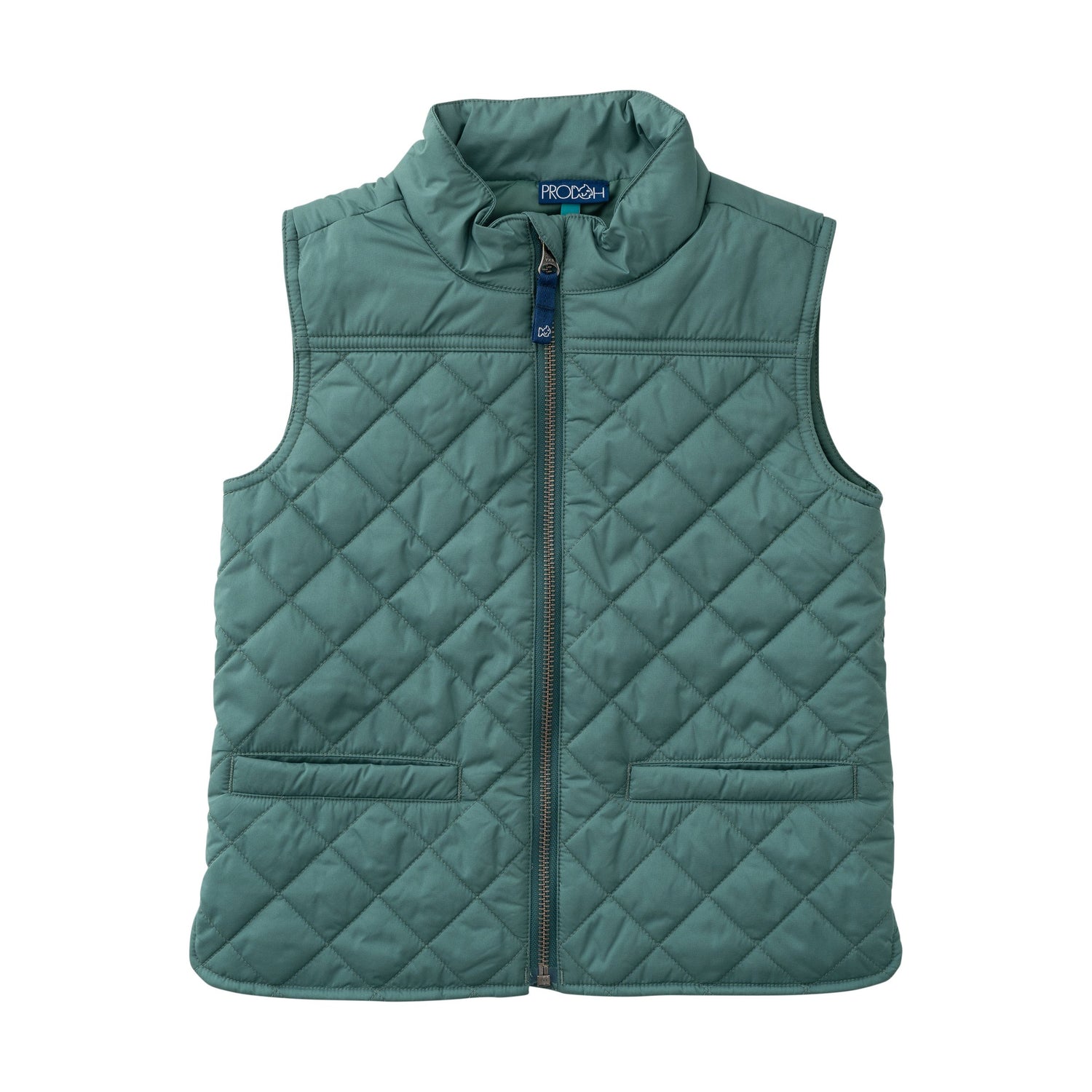 Kids Pro Quilted Vest: Smoke Pine