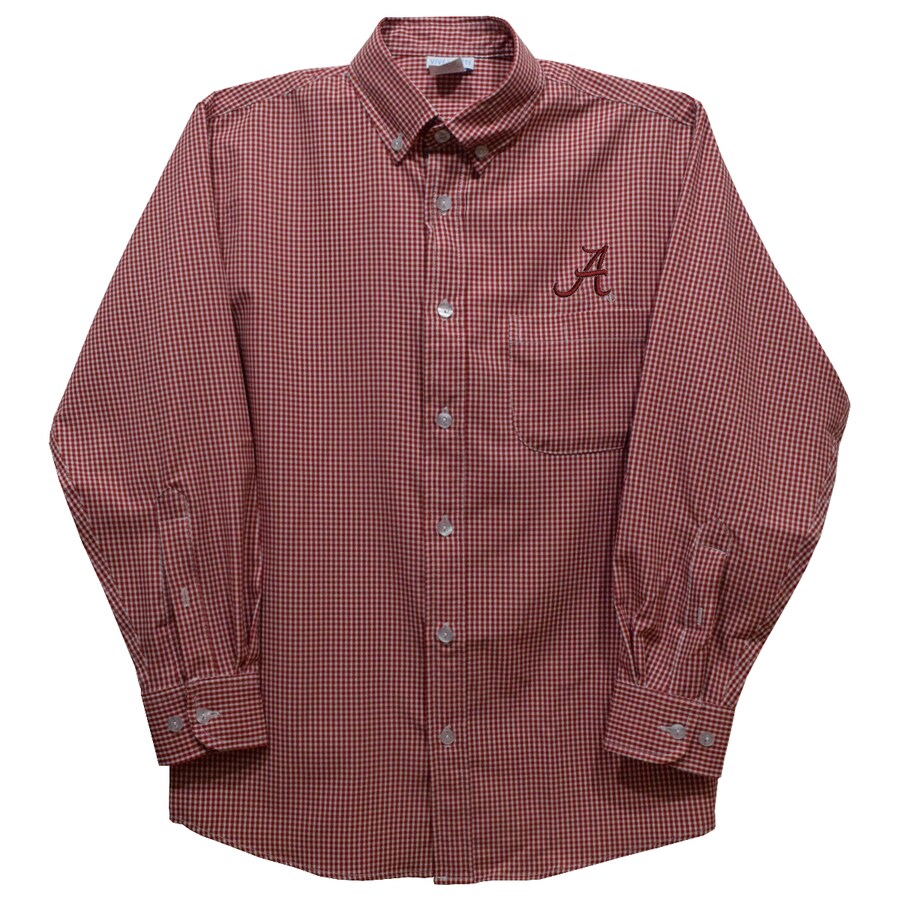 Alabama Crimson Tide Embroidered Button Down Shirt