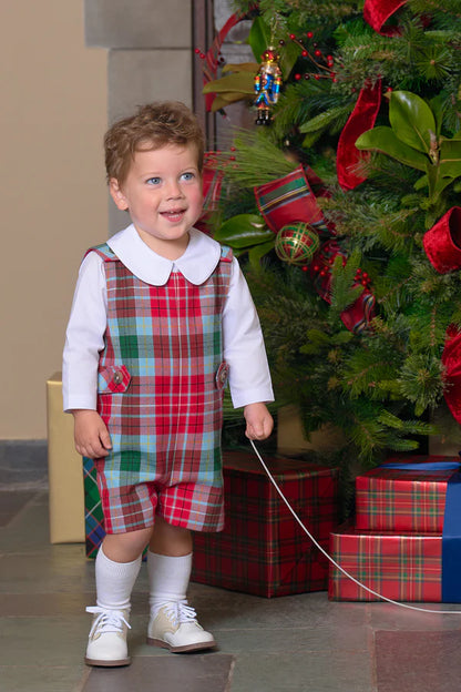 Jack Keene Jon Jon: Wilson Pier Plaid/Richmond Red
