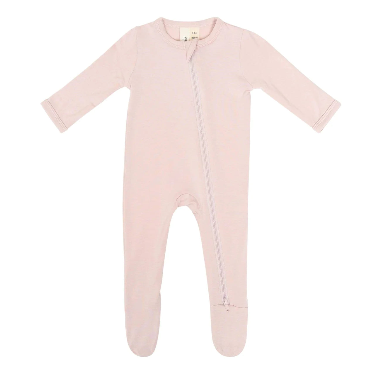 Kyte Baby Zippered Footie: Core Solids