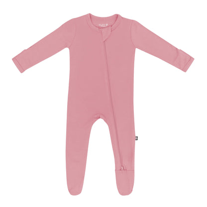 Kyte Baby Zippered Footie: Spring Solids