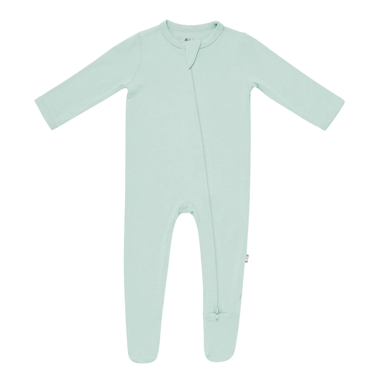 Kyte Baby Zippered Footie: Core Solids