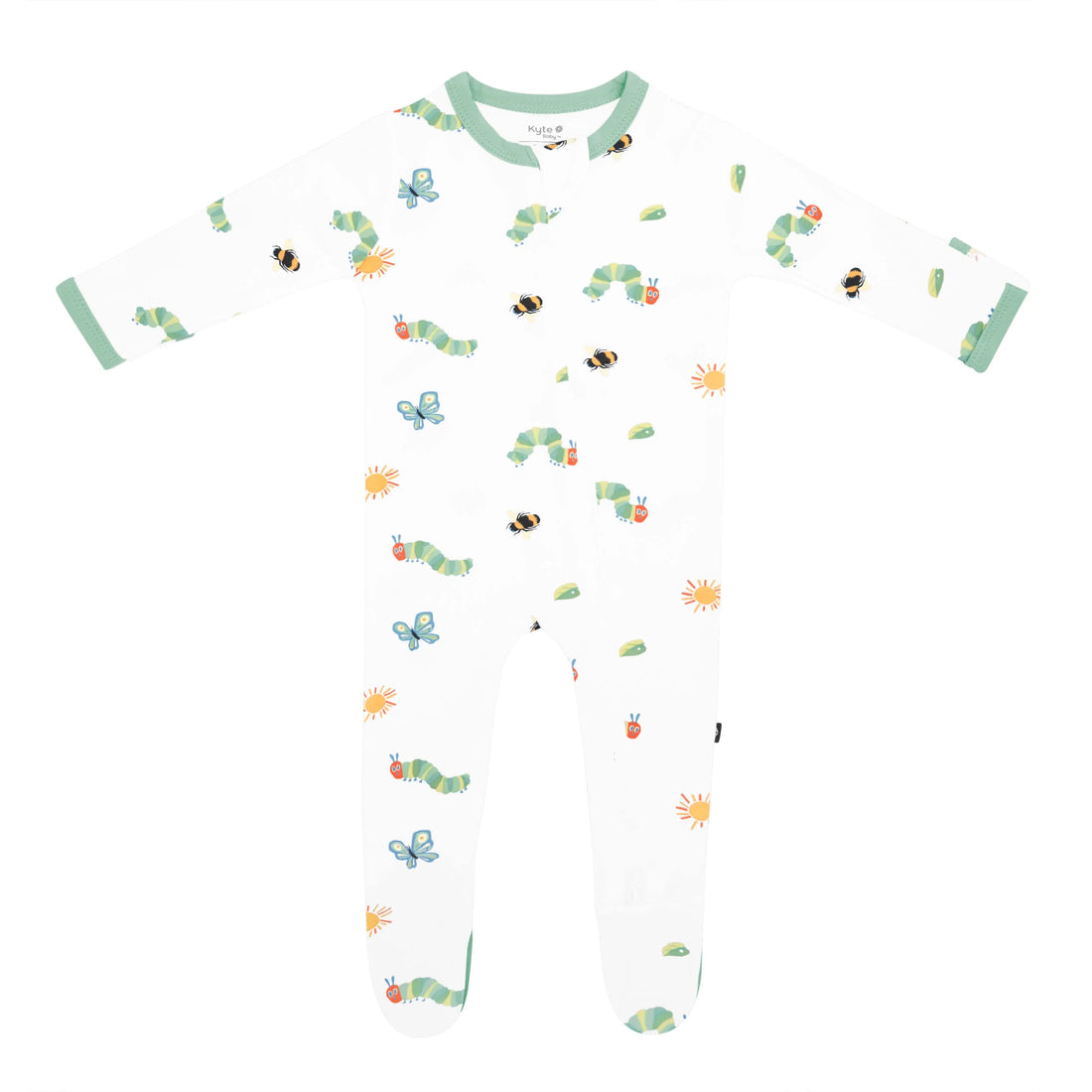 Kyte Baby Zippered Footie: The Very Hungry Caterpillar™ and Friends