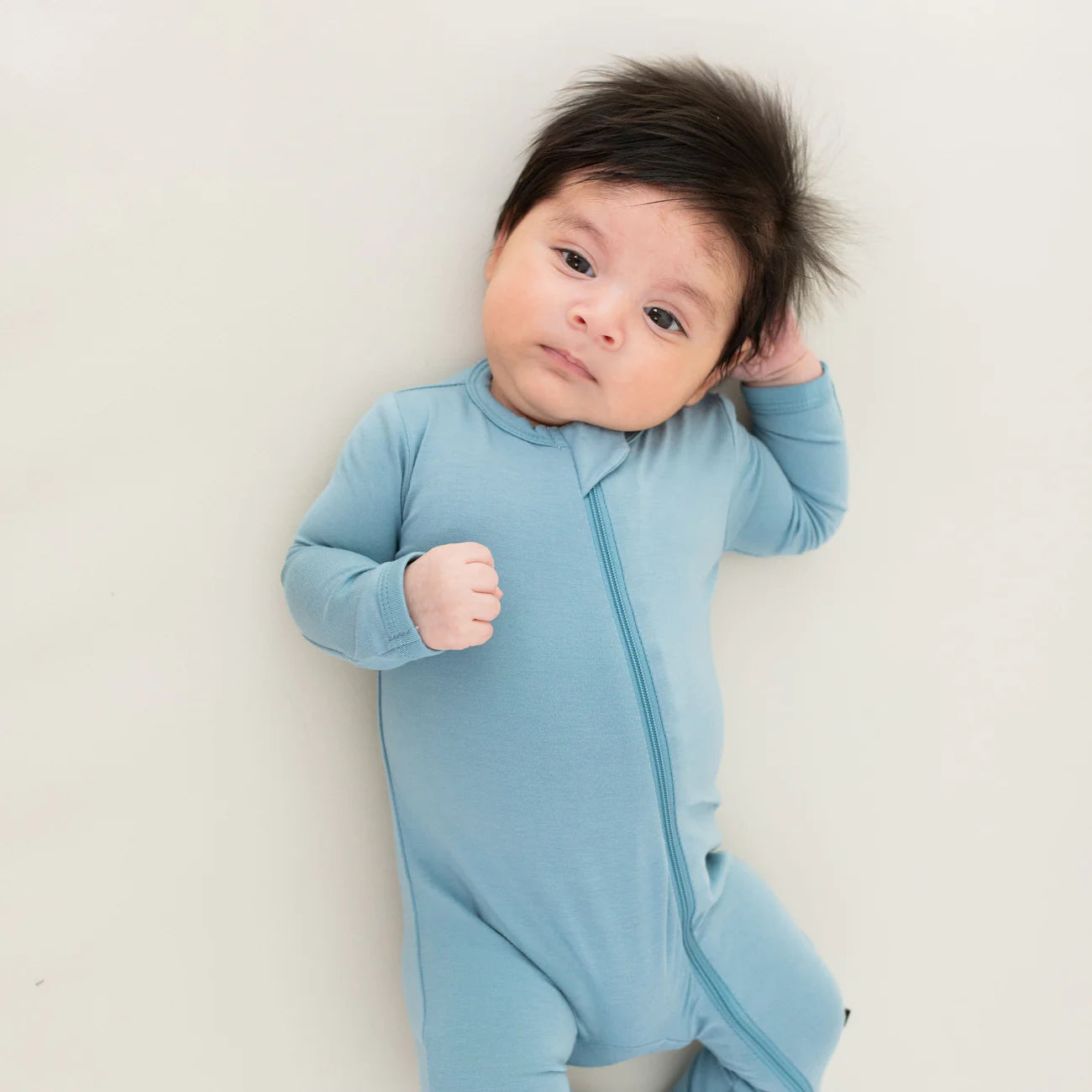 Kyte Baby Zippered Romper: Spring Solids