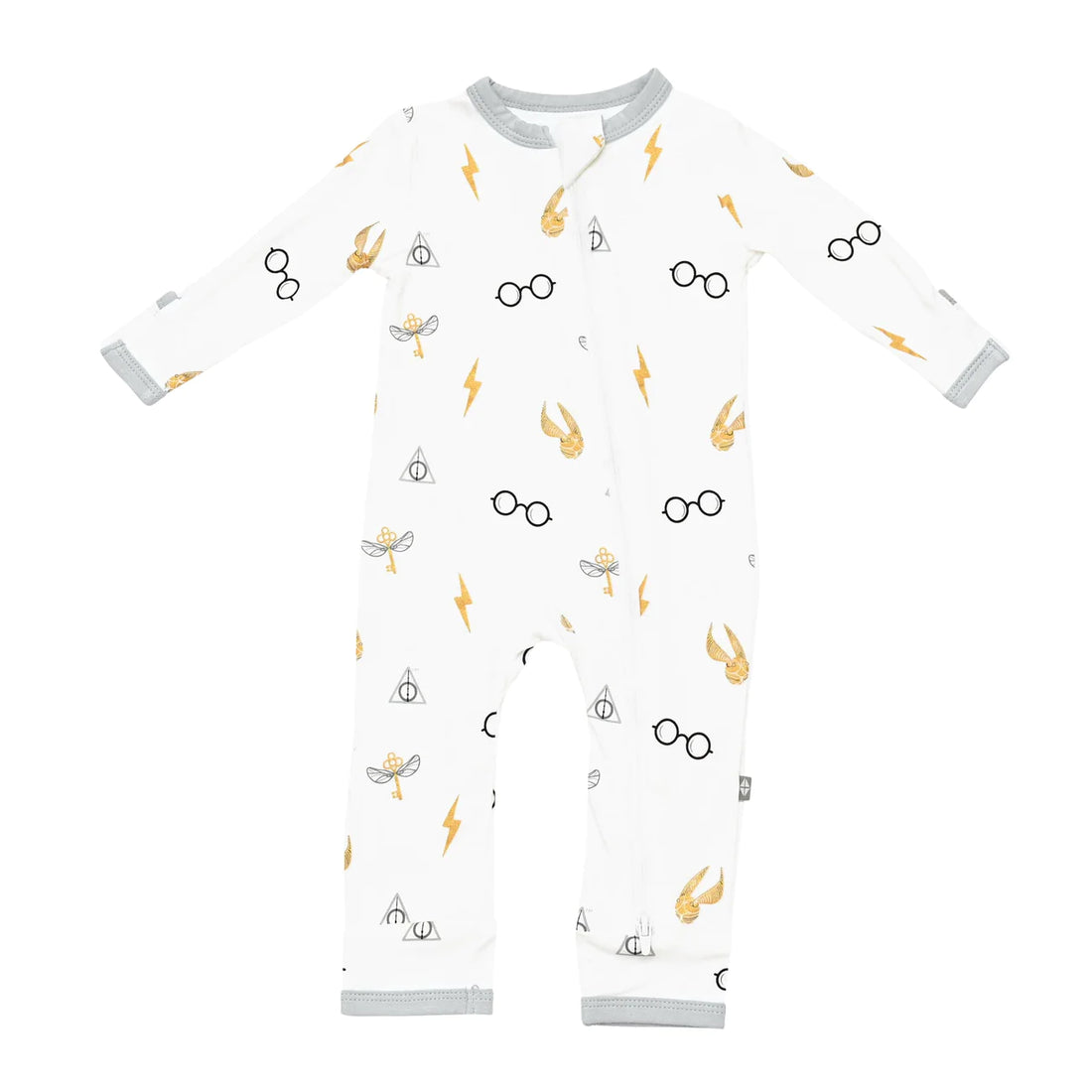 Kyte Baby Zippered Romper: Icon