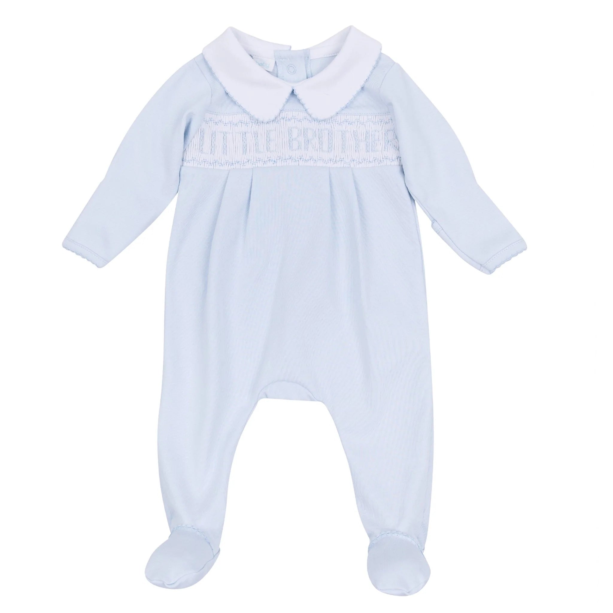 Little Brother Smocked Footie