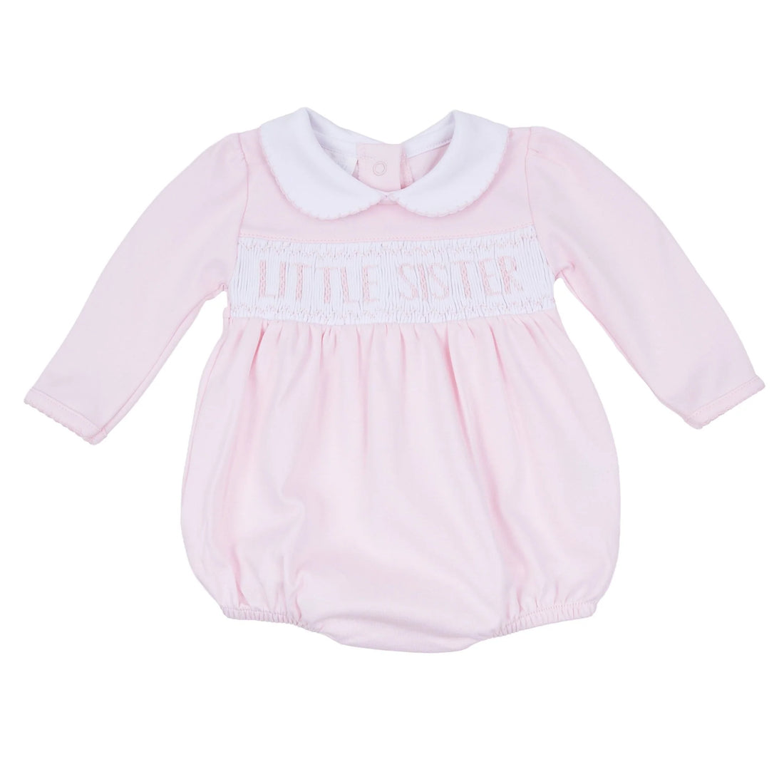 Little Sister Smocked LS Bubble