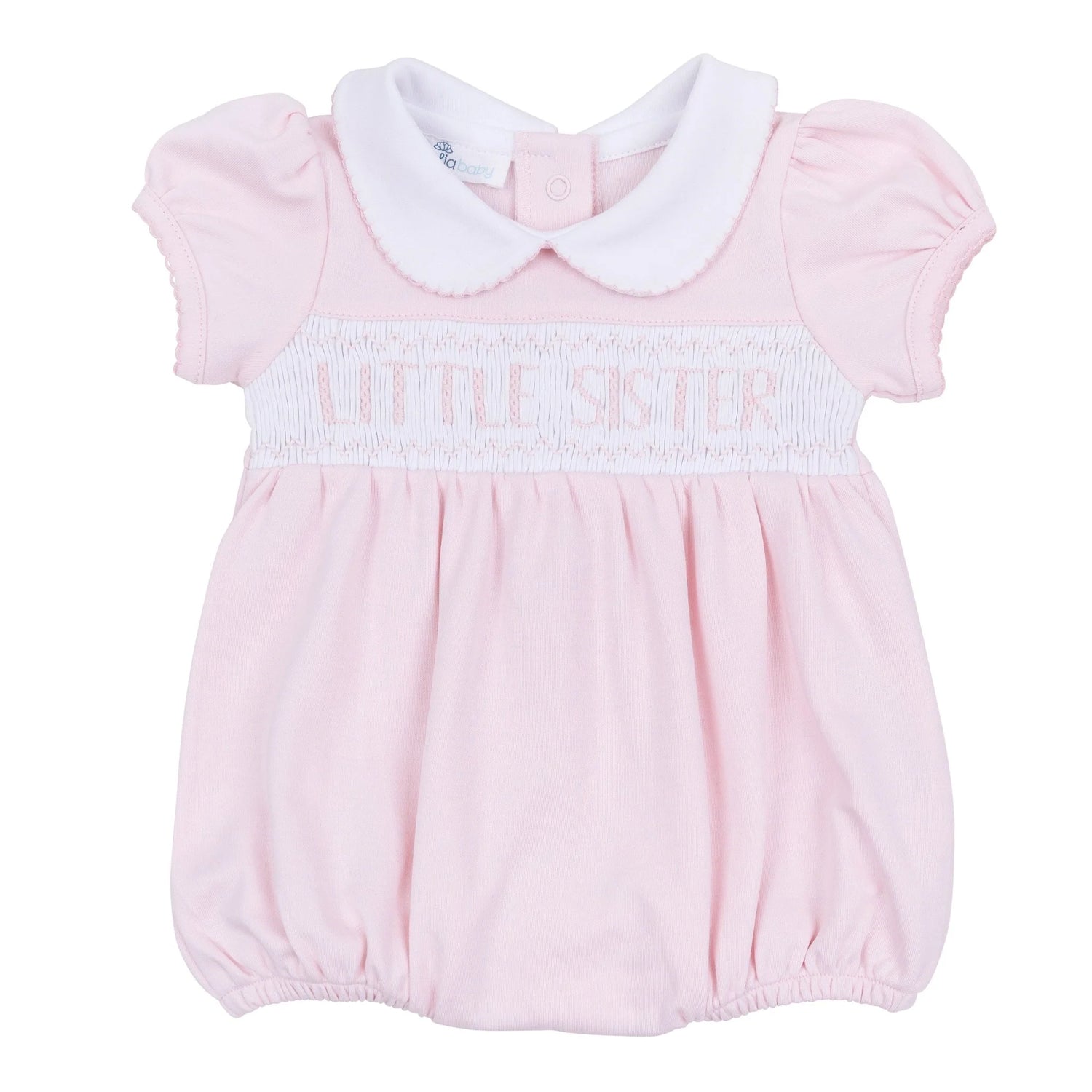 Little Sister Smocked SS Bubble