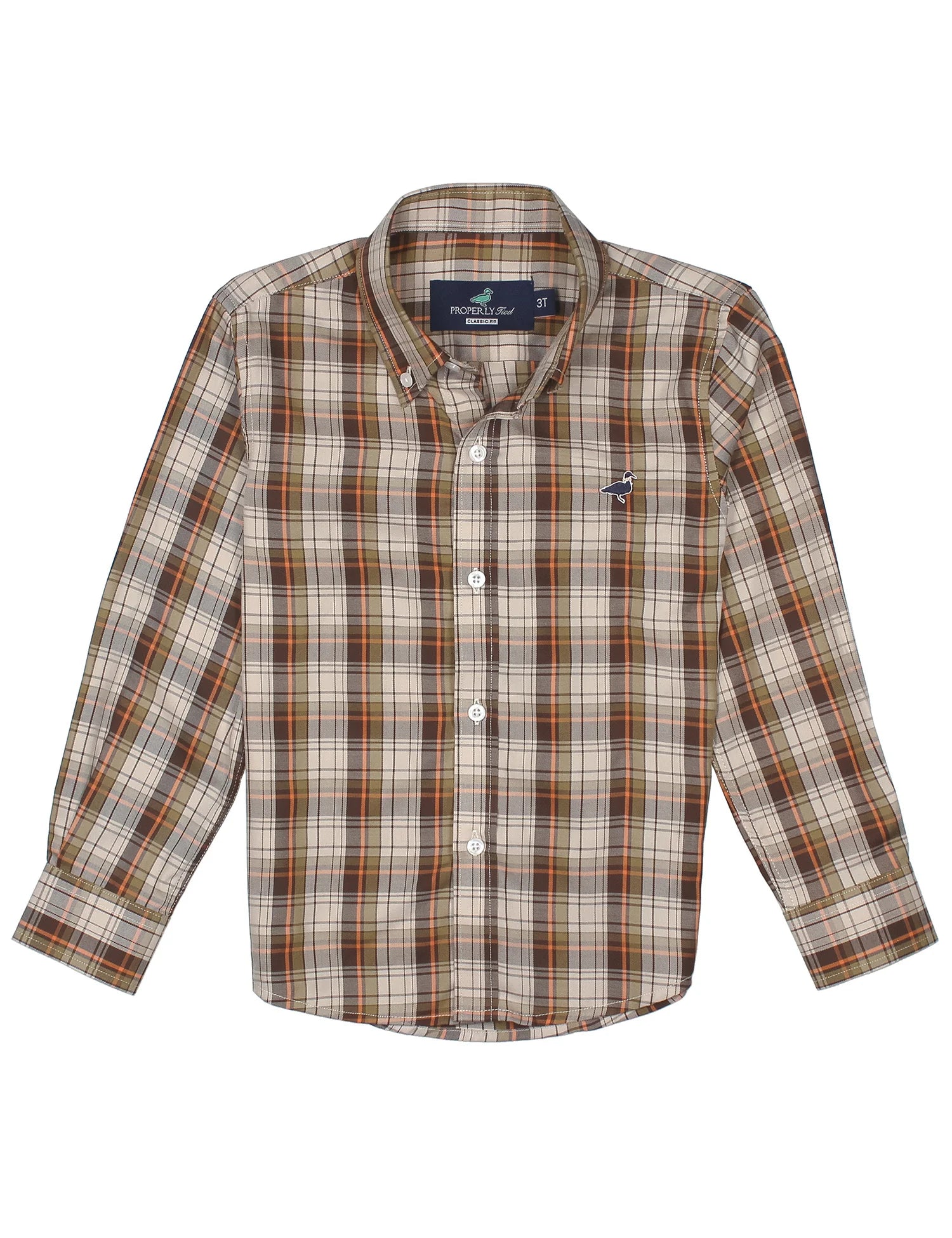 Boys Seasonal Sportshirt: Campfire