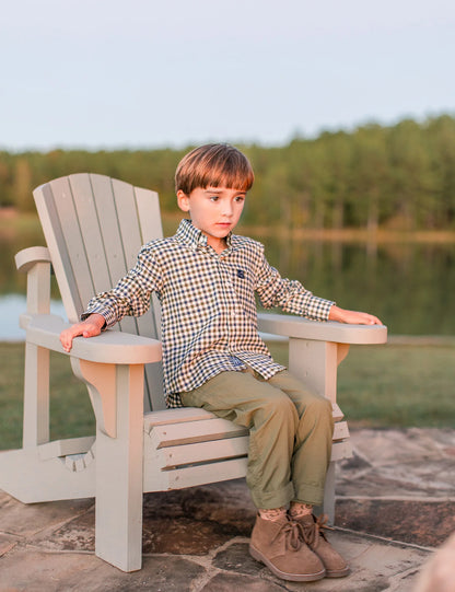 Boys Classic Flannel: Tahoe