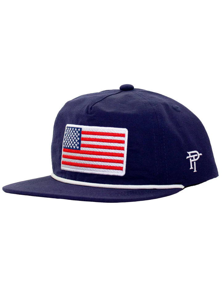 Boys Classic Rope Hat: American Flag