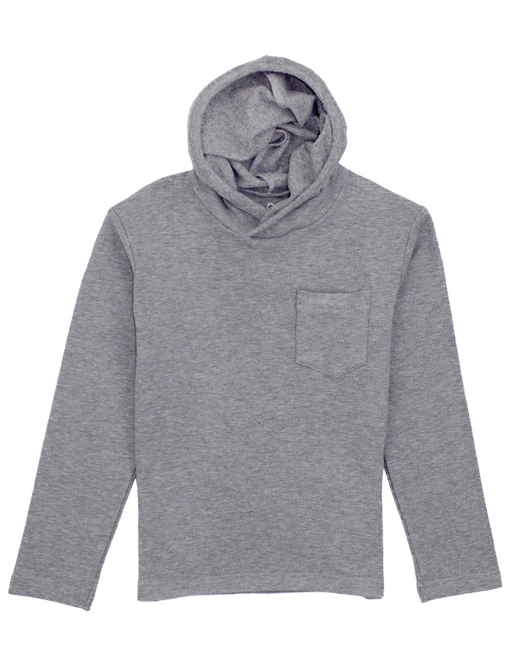 Shoreline Hoodie: Heather Grey