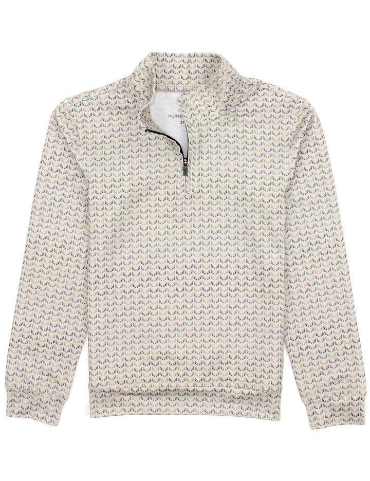 Properly Tied Boys Inlet Pullover: Antlers