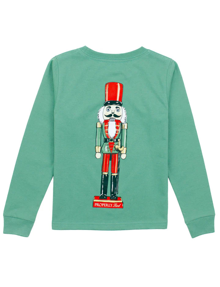 Nutcracker LS Graphic T-Shirt: Ivy