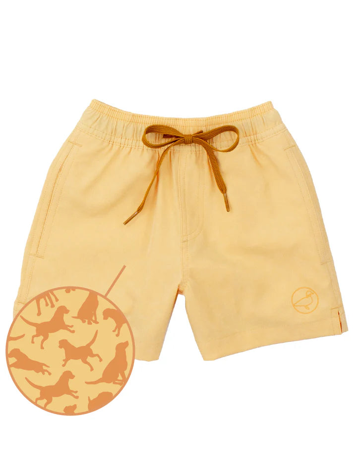 Boys Splash Swim Trunks: Dogs