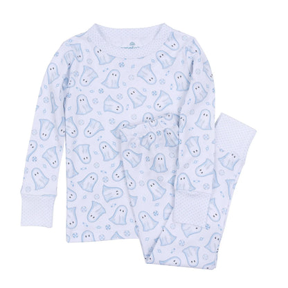My Little Boo Long Pajamas: Light Blue