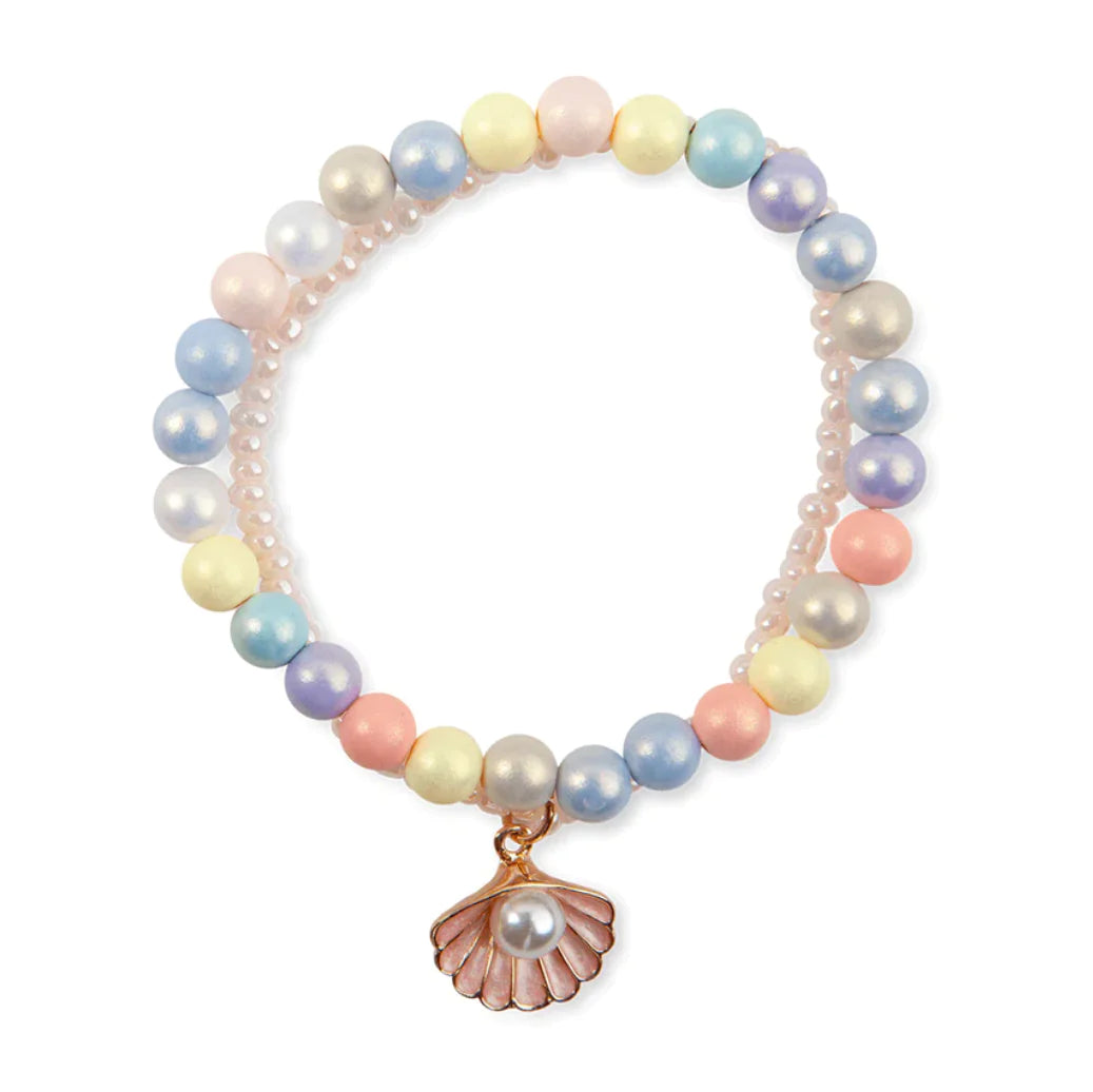 Pastel Shell Bracelet set (2 piece)