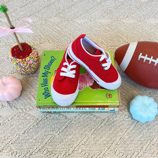 TBBC Prep Step Sneaker: Richmond Red