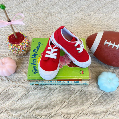 TBBC Prep Step Sneaker: Richmond Red