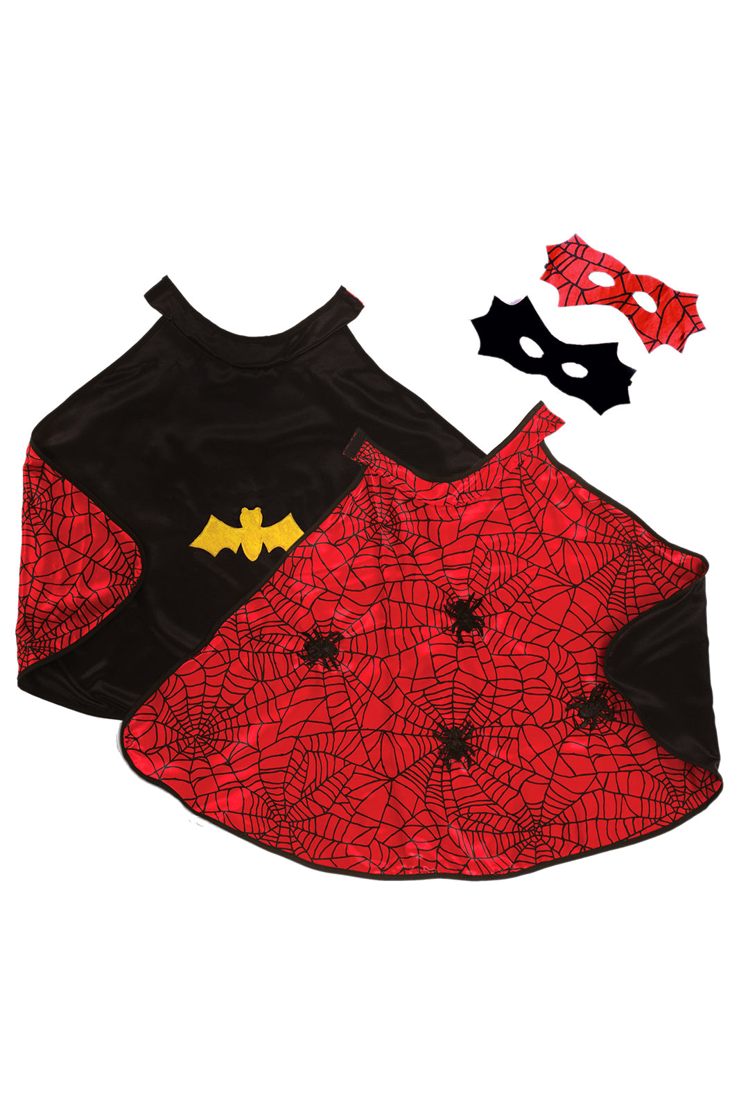 Great Pretenders Reversible Spider/Bat Cape w/Mask