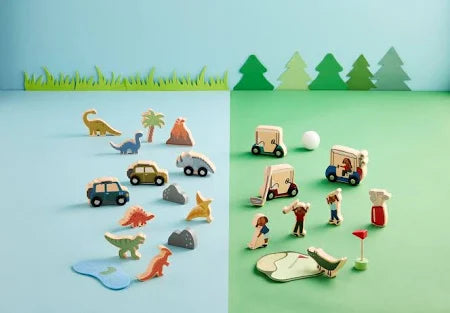 Golf Wooden Toy Set